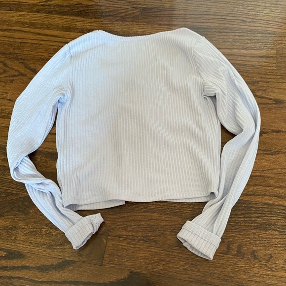 hollister tie front cardigan - Picture 2 of 3